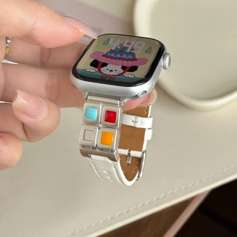 IKYOU Apple Compatibility Watch Band Alloy-1
