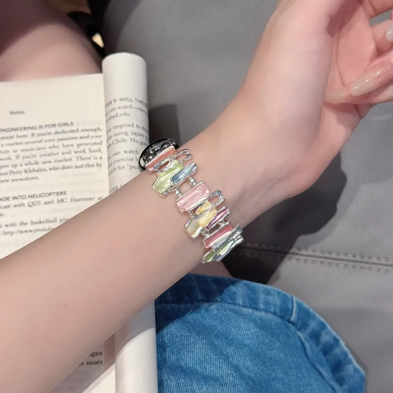 IKYOU Xiaomi Compatibility Watch Band Metal-6