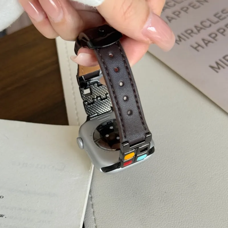 IKYOU Apple Compatibility Watch Band Alloy-4