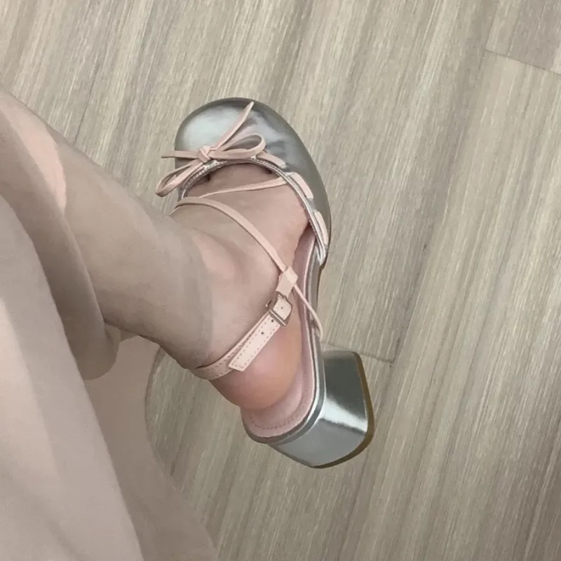 OBWA Chunky Heel High Heels Women's-7