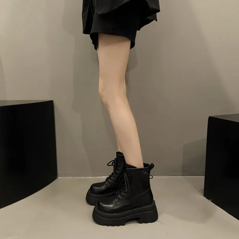 OBWA Short Martin Boot Women's Black-1