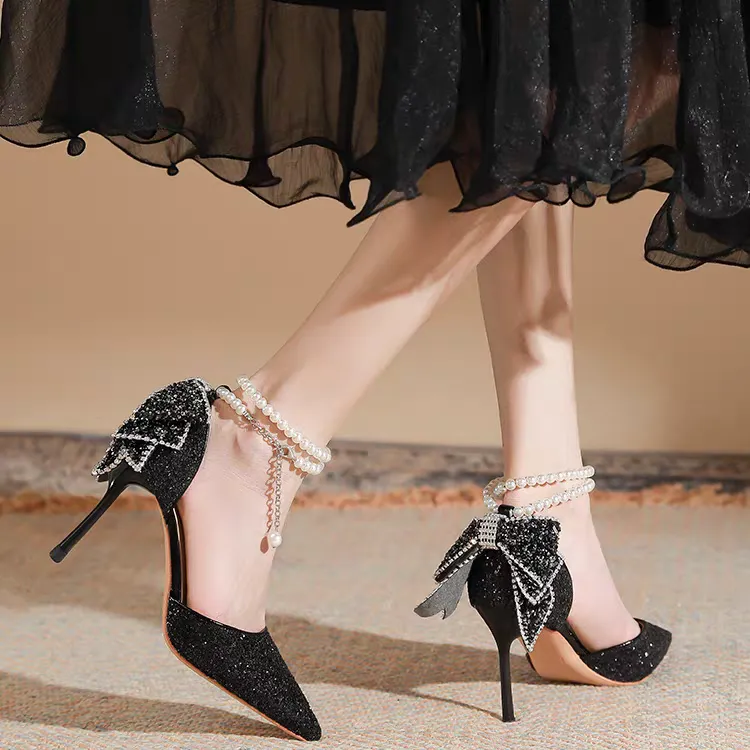 OBWA Slim Heel High Heels 9CM Women's-4
