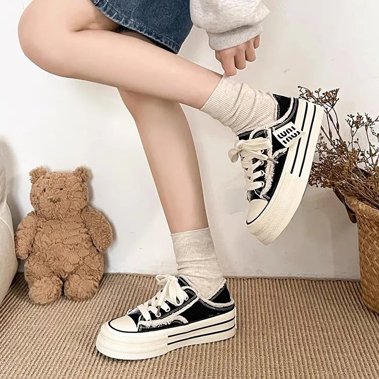 OBWA Slip Resistant, Abrasion Resistant, Breathable, Lightweight Low Top Canvas Shoes Women's-14