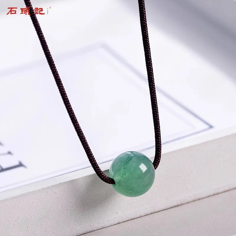 Stone Notes Aventurine Necklaces Unisex-5