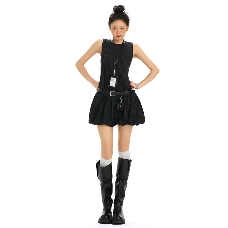 Wen Shan Sleeveless Dress Women's-2