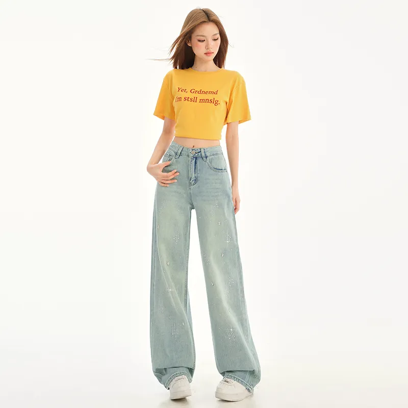 Wen Shan Jeans Women's Glacier Blue-2