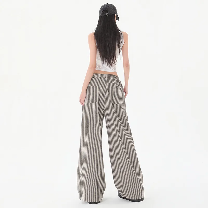Wen Shan Casual Pants Unisex Black-2