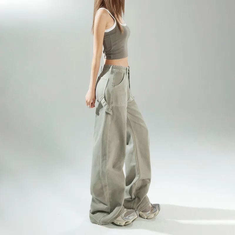 Wen Shan Jeans Women's Kelp Green-9