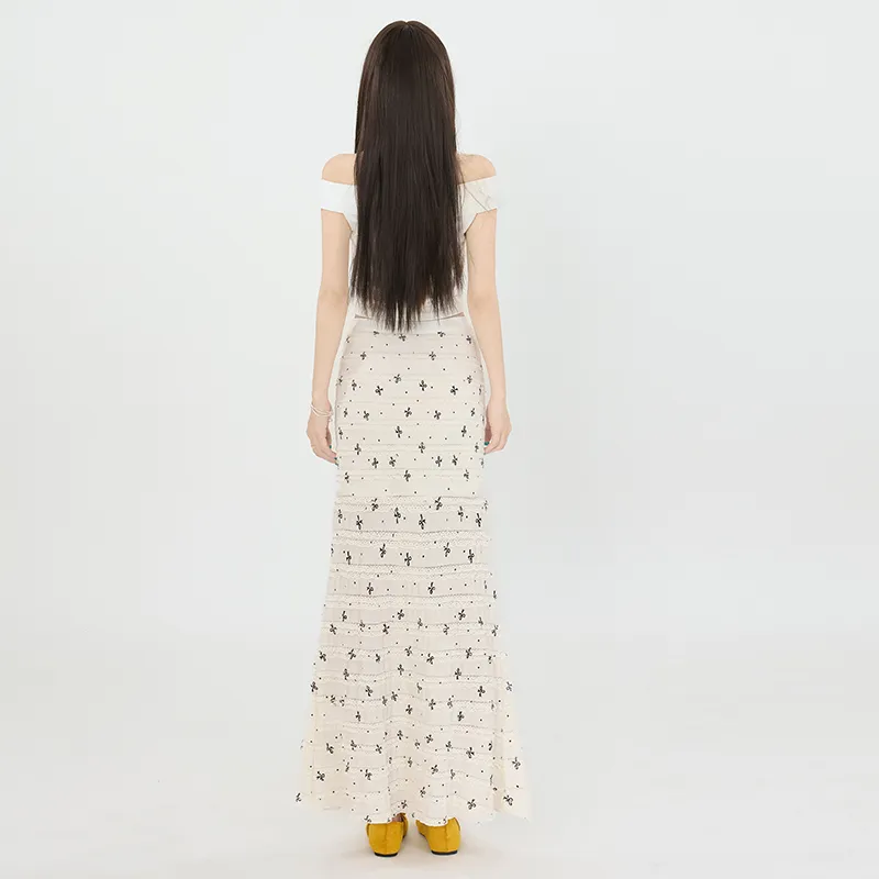 Wen Shan Casual Long Skirt Women's-5