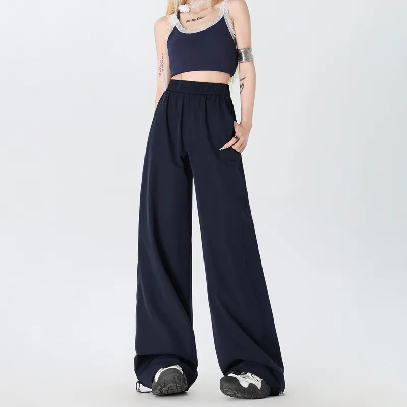 Wen Shan Casual Pants Women's Royal Blue-8