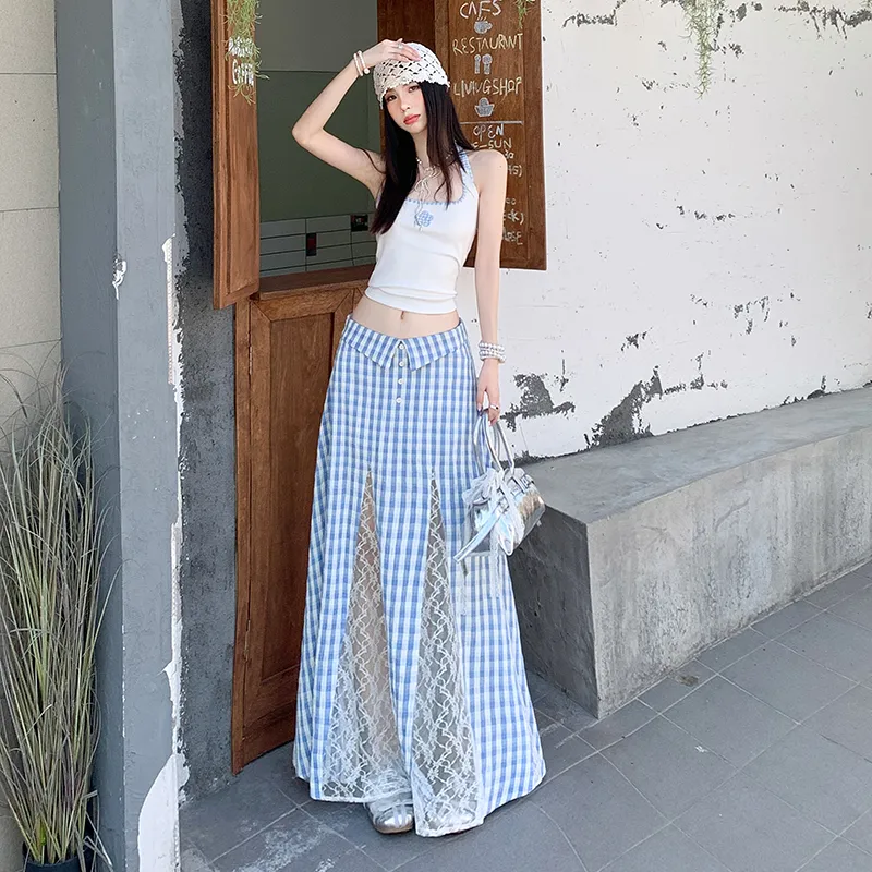 Wen Shan Casual Long Skirt Women's-2