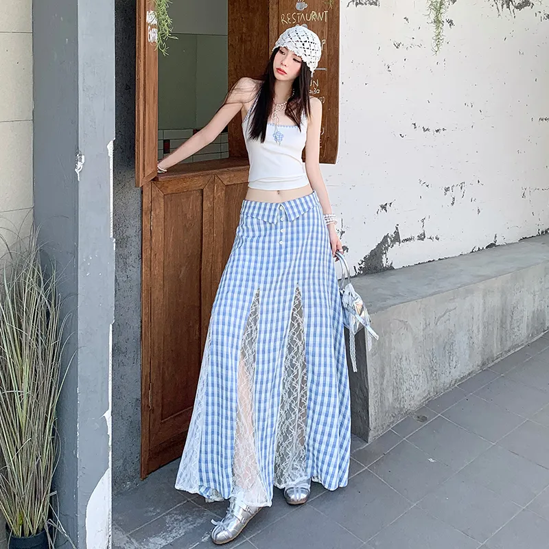 Wen Shan Casual Long Skirt Women's-3