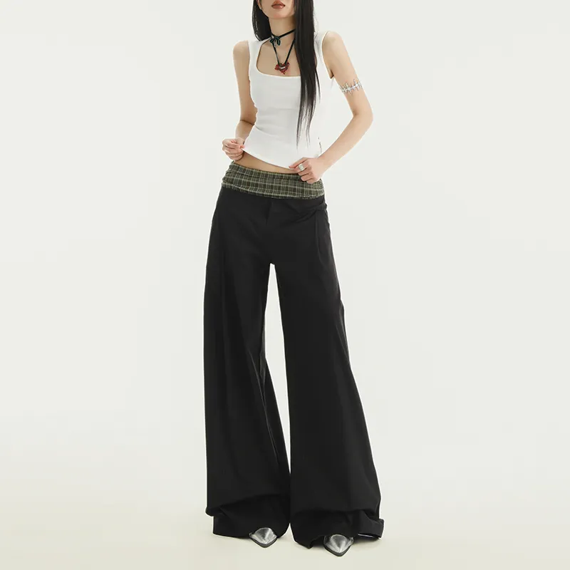 Wen Shan Casual Pants Women's Khaki-11