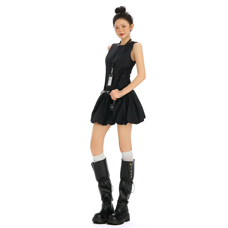 Wen Shan Sleeveless Dress Women's-5