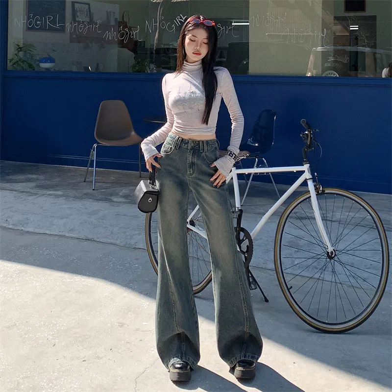 Wen Shan Jeans Women's Wasteland-8