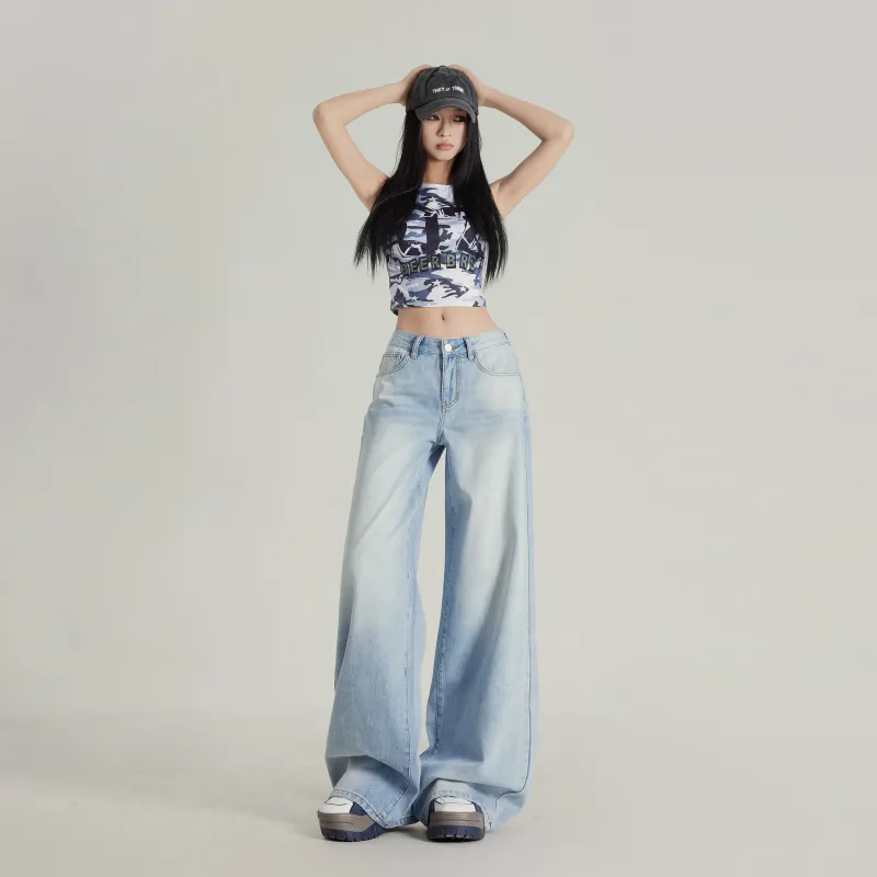 Wen Shan Jeans Women's Sky Blue-7
