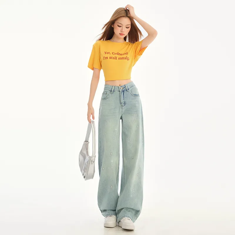 Wen Shan Jeans Women's Glacier Blue-5