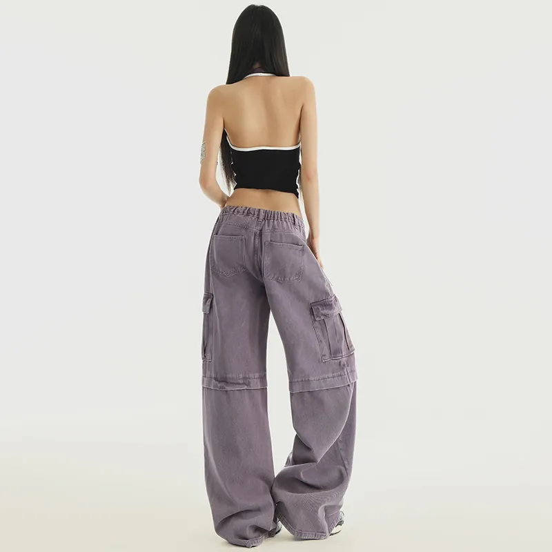 Wen Shan Jeans Women's Sweet Potato Purple-9
