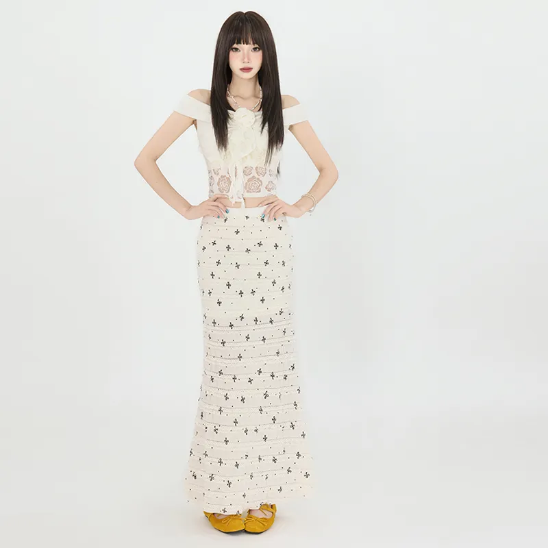 Wen Shan Casual Long Skirt Women's-2