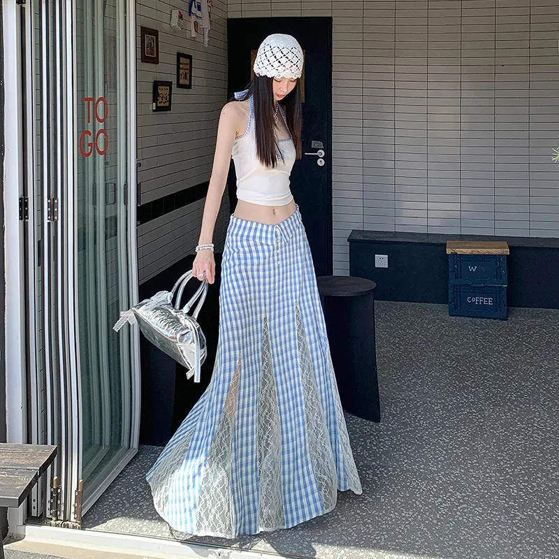 Wen Shan Casual Long Skirt Women's-4