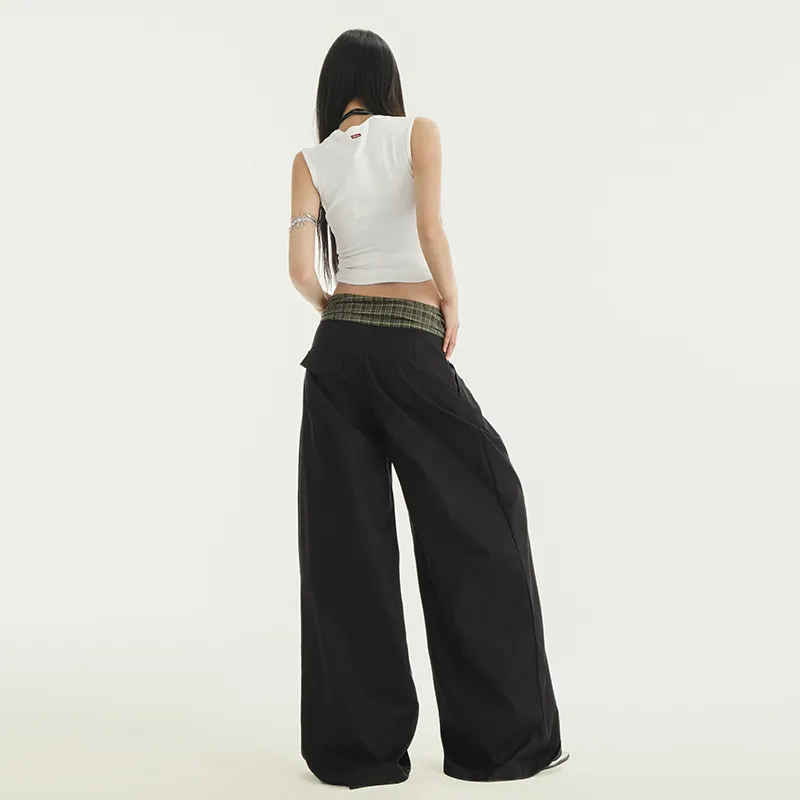 Wen Shan Casual Pants Women's Khaki-8