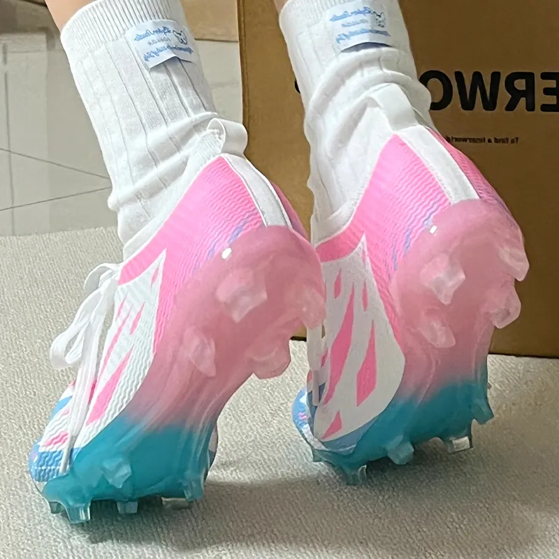 Crayon Shinchan x Jifffly FG Firm Ground Cushioning Abrasion Resistant Impact Resistant Lightweight Soccer Shoes Unisex-4