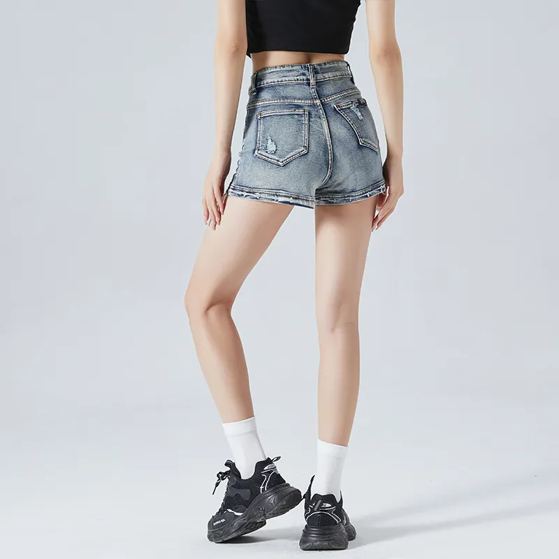 Jifffly Denim Shorts Women's-5