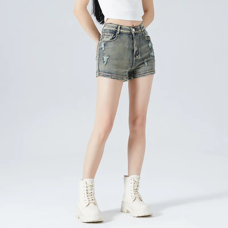 Jifffly Denim Shorts Women's-11