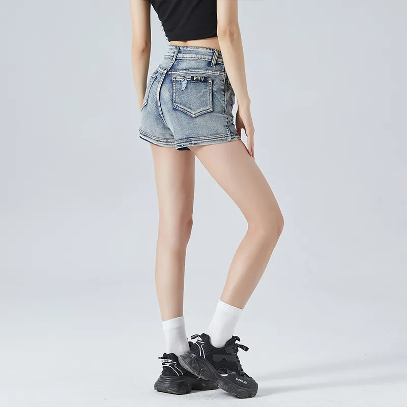 Jifffly Denim Shorts Women's-7