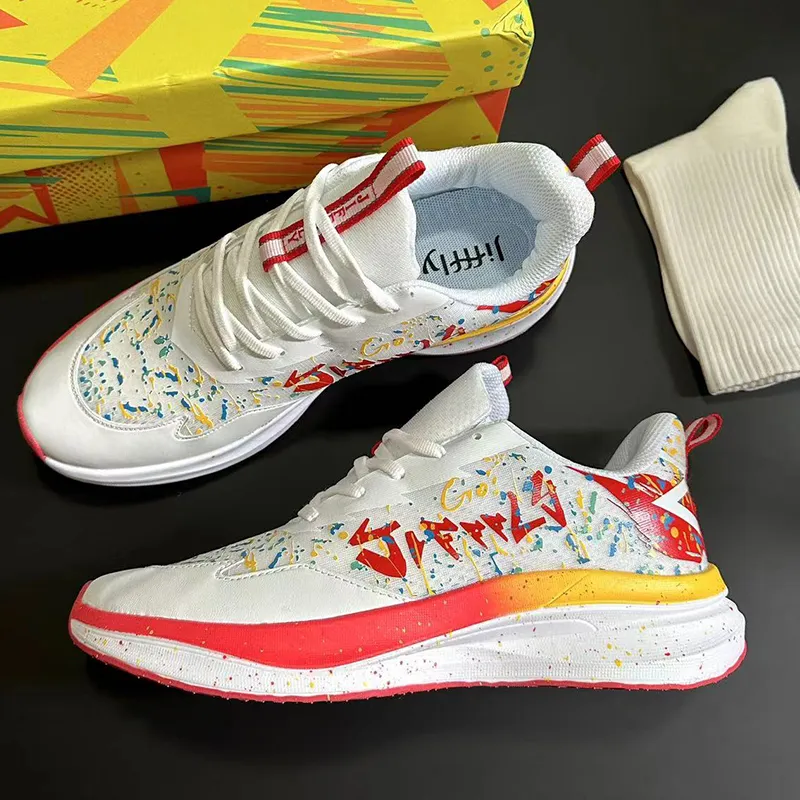 Jifffly Low Top Running Shoes Unisex-10