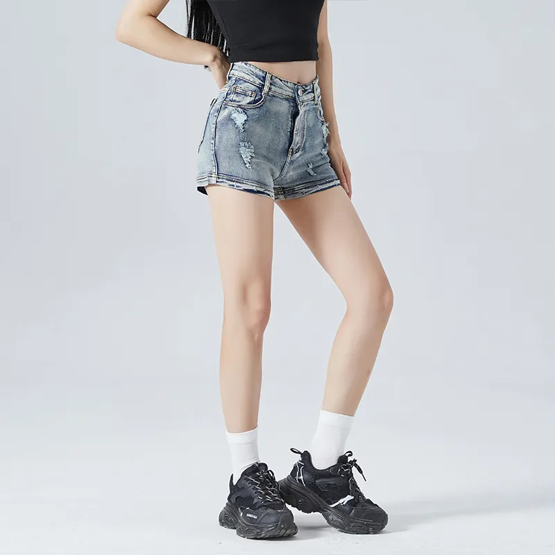 Jifffly Denim Shorts Women's-6