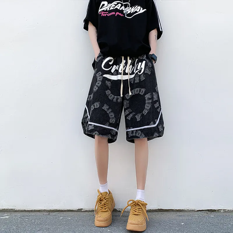 OPMO Denim Shorts Unisex-6