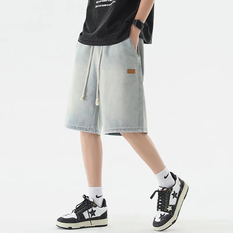 OPMO Denim Shorts Unisex-9