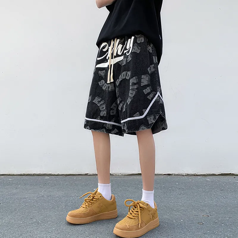 OPMO Denim Shorts Unisex-3