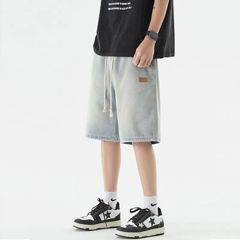 OPMO Denim Shorts Unisex-8