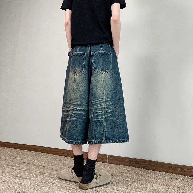 OPMO Denim Shorts Unisex-13