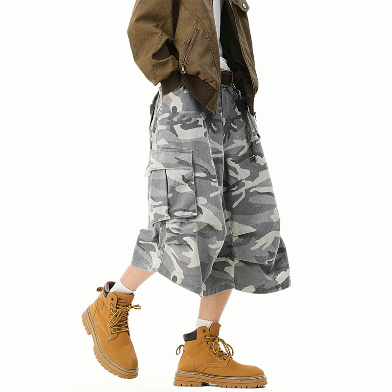 OPMO Denim Shorts Unisex-6