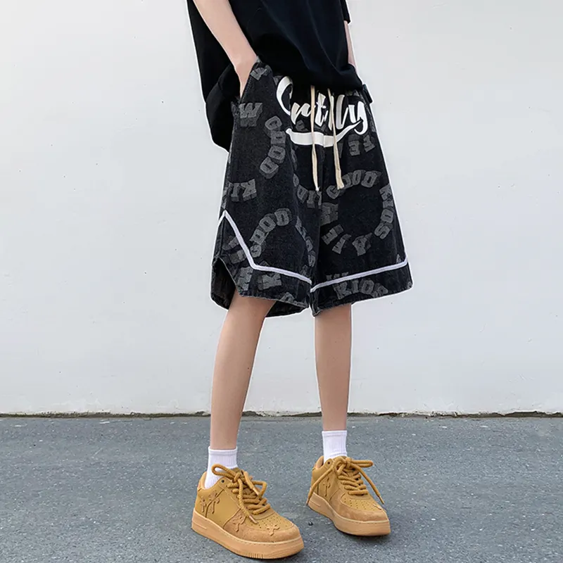 OPMO Denim Shorts Unisex-4