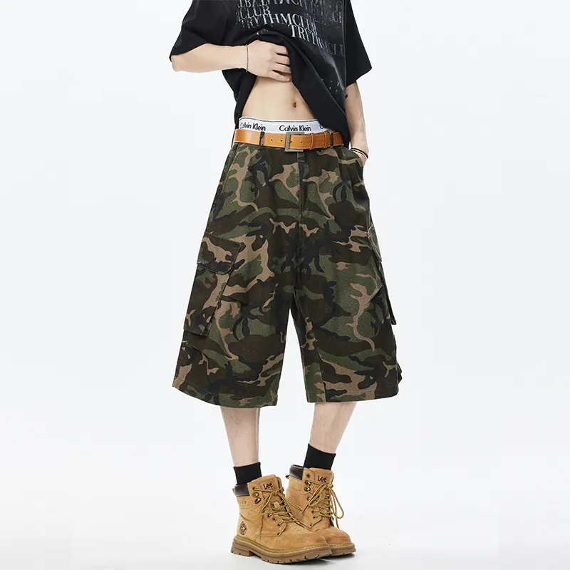 OPMO Casual Shorts Unisex Camouflage-0