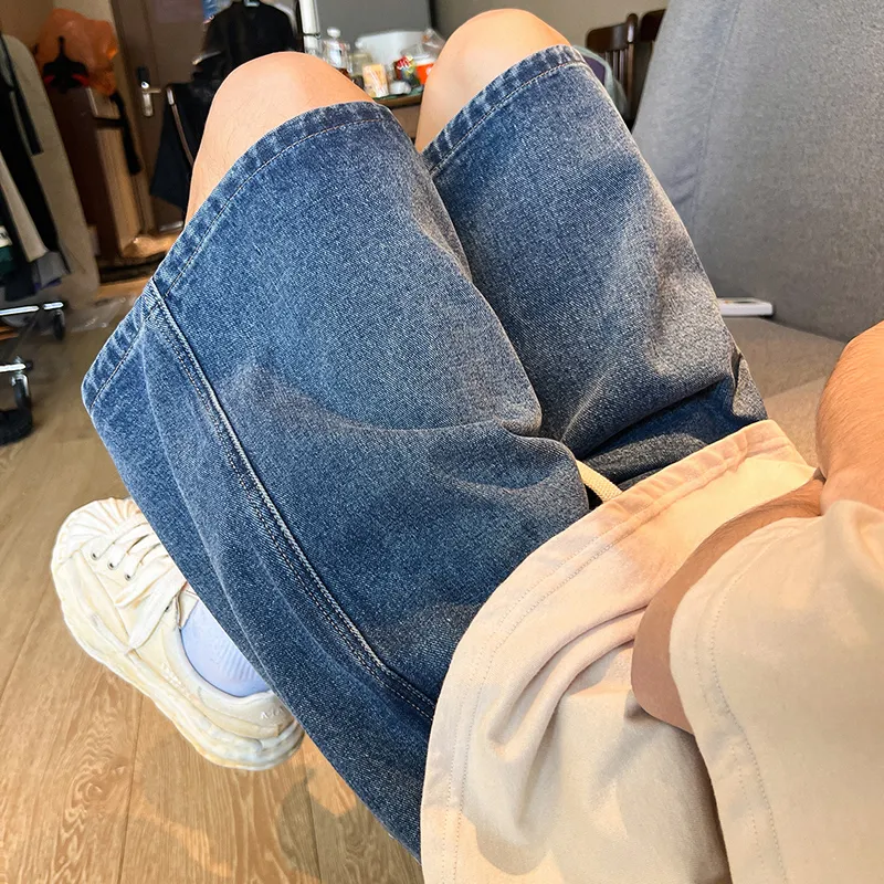 OPMO Denim Shorts Unisex-9