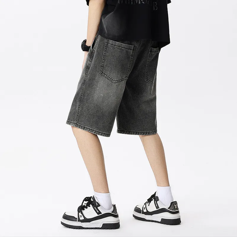 OPMO Denim Shorts Unisex-9