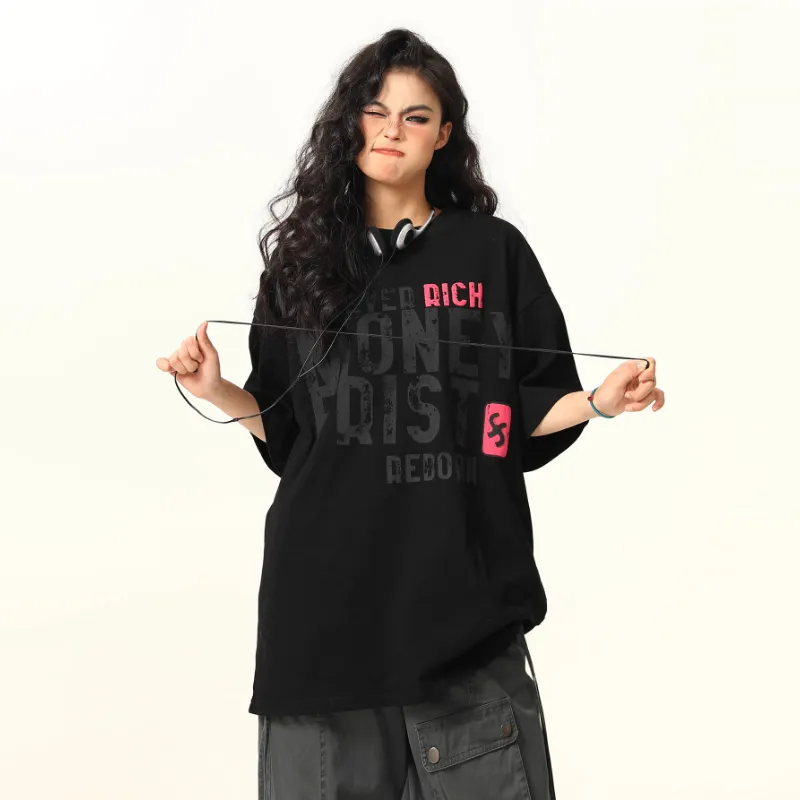 OPMO T Shirts Unisex Black-1