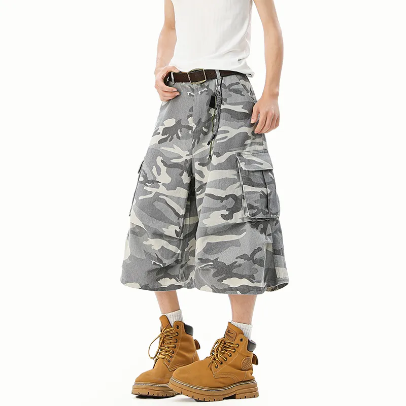 OPMO Denim Shorts Unisex-3