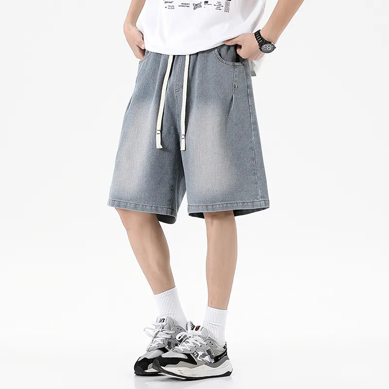 OPMO Denim Shorts Unisex-7