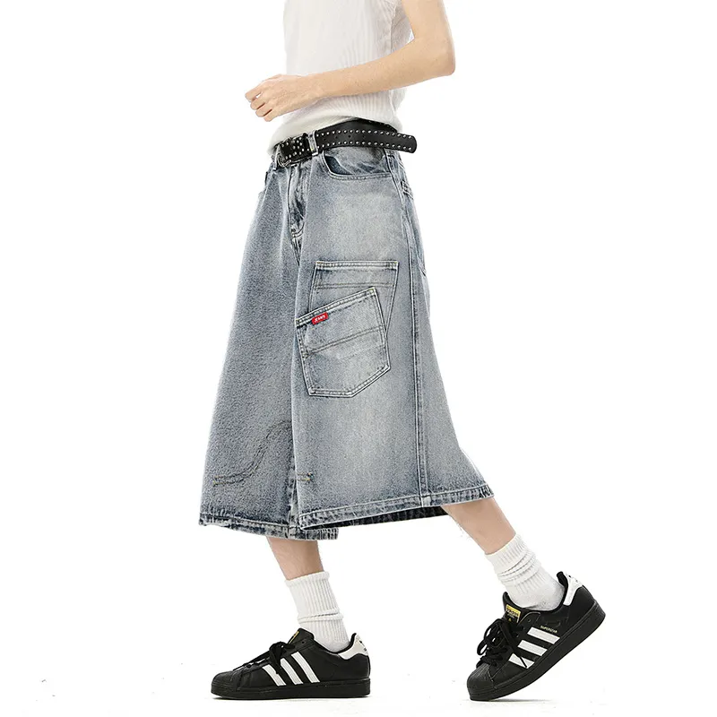 OPMO Denim Shorts Unisex-11