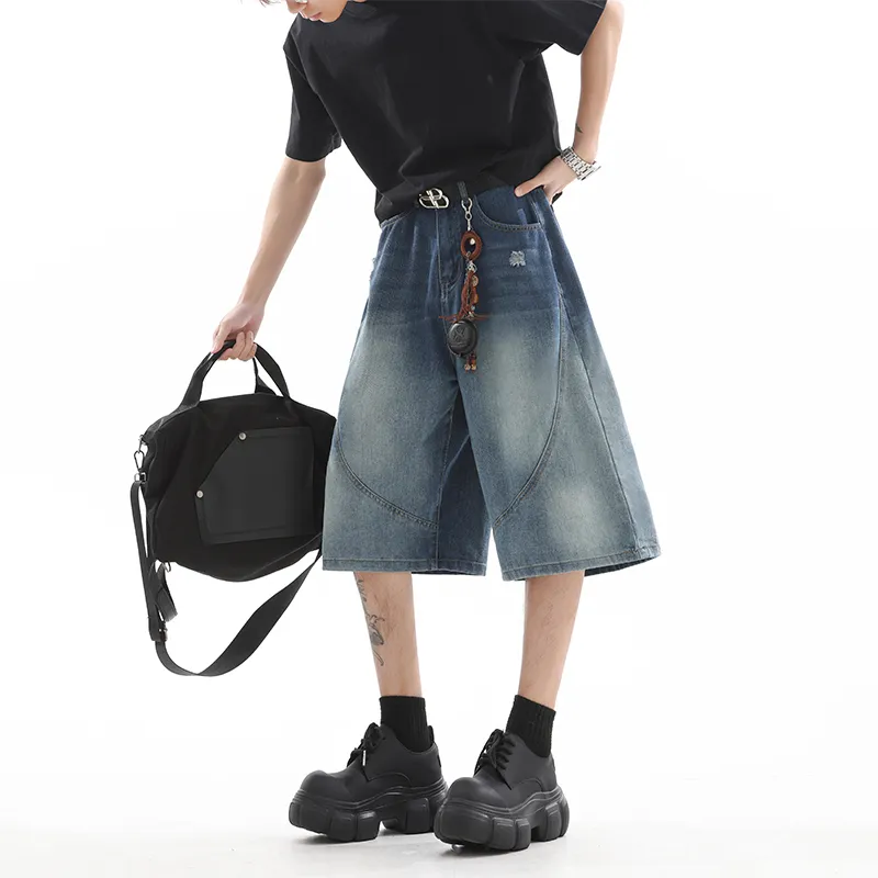 OPMO Denim Shorts Unisex-7