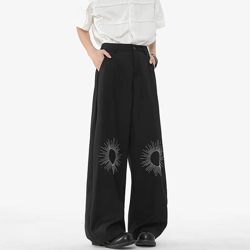 OPMO Casual Pants Unisex Black-1
