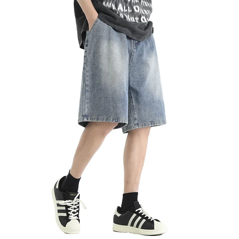OPMO Denim Shorts Unisex-3