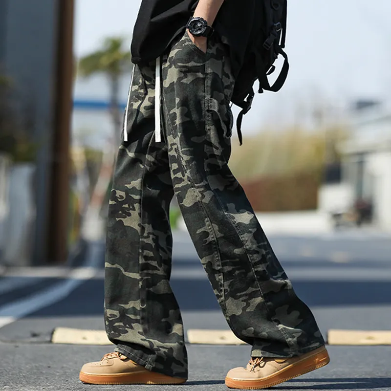 OPMO Casual Pants Unisex Camouflage-1
