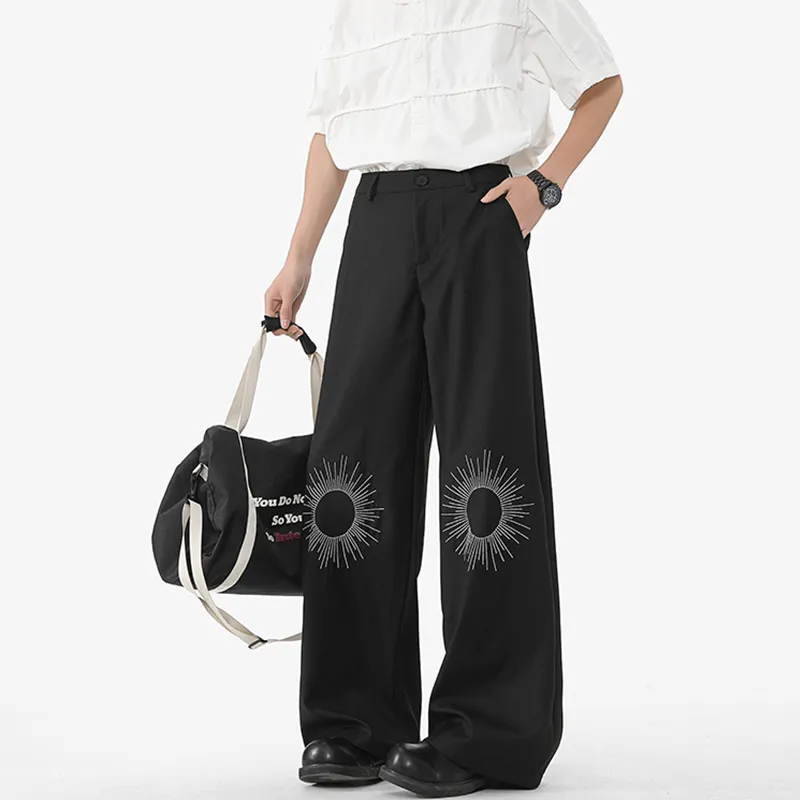 OPMO Casual Pants Unisex Black-5